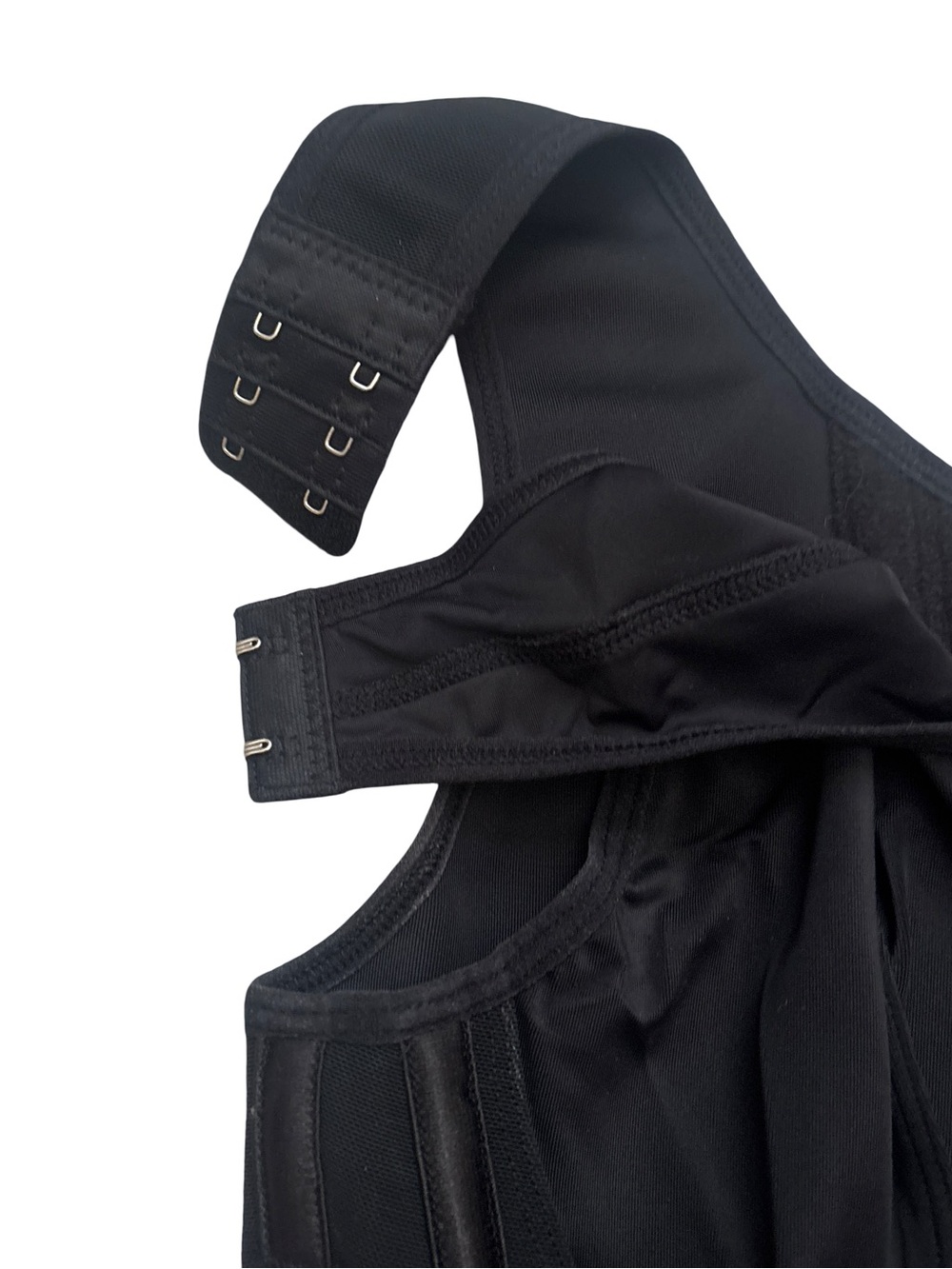 SHAPSHE Corset Waist Trainer Women Shapewear Tummy Control Workout Faja Black L - Picture 7 of 12
